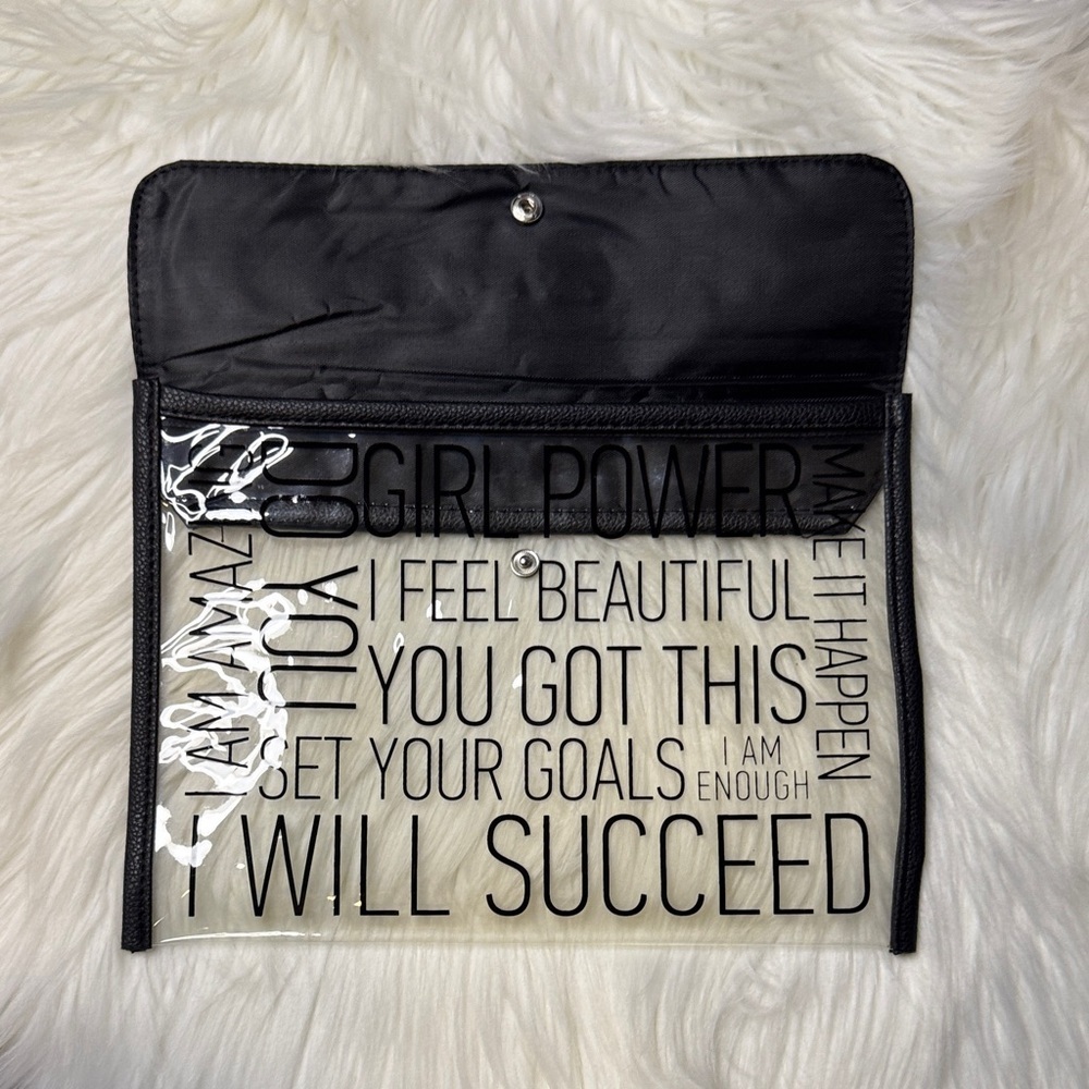 Realher AFFIRMATIONS Clutch - TSA Approved